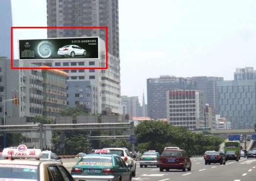 廣州市廣州大道中天龍大酒店北面廣告媒體