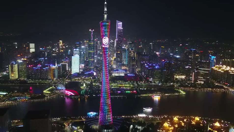 別克汽車廣州塔廣告案例